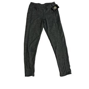 Grey Champions Girls Leggings NWT Size Large